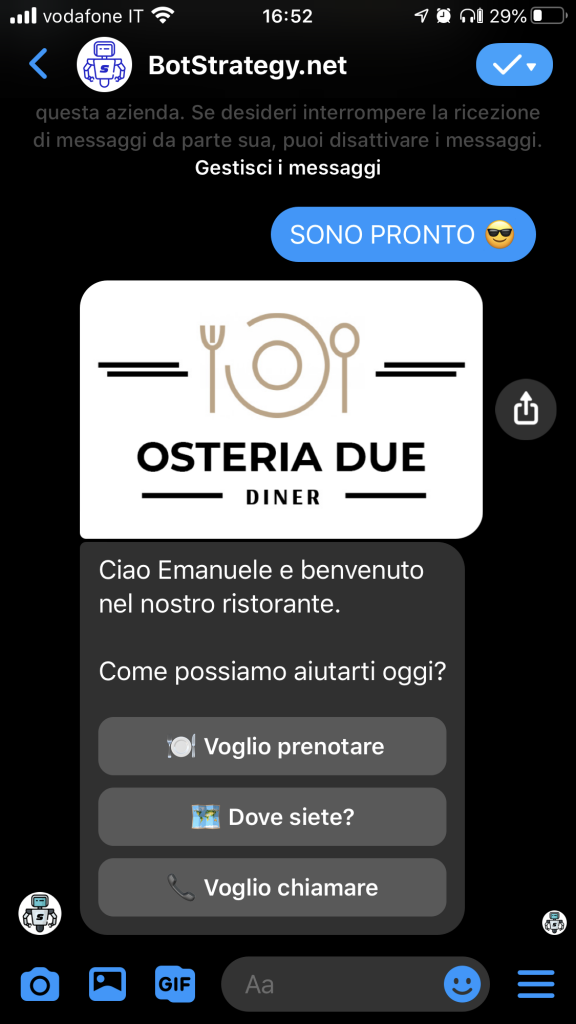 manychat welcome message