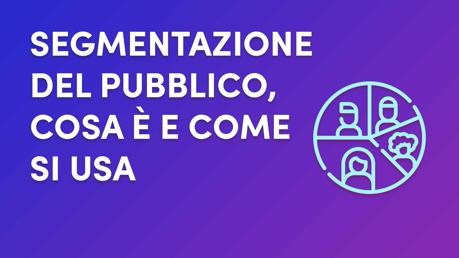 segmentazione del pubblico